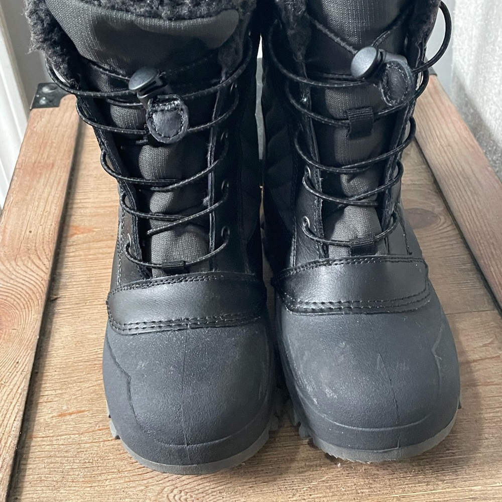 All in Motion Kids Black Snow Boots